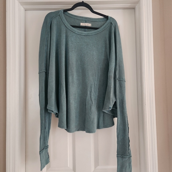 We The Free Tops - We The Free Waffle Knit Long Sleeve Size Small